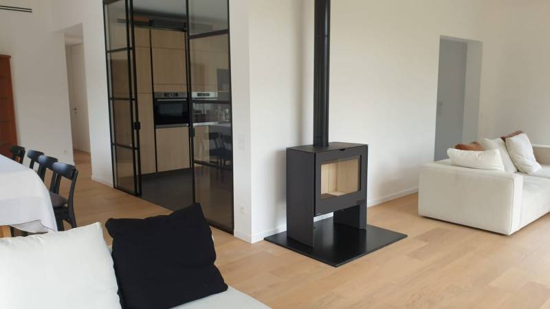 poele bois romotop à Ychoux