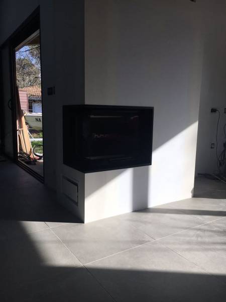 Installateur de bâti de cheminée sur mesure à Mios