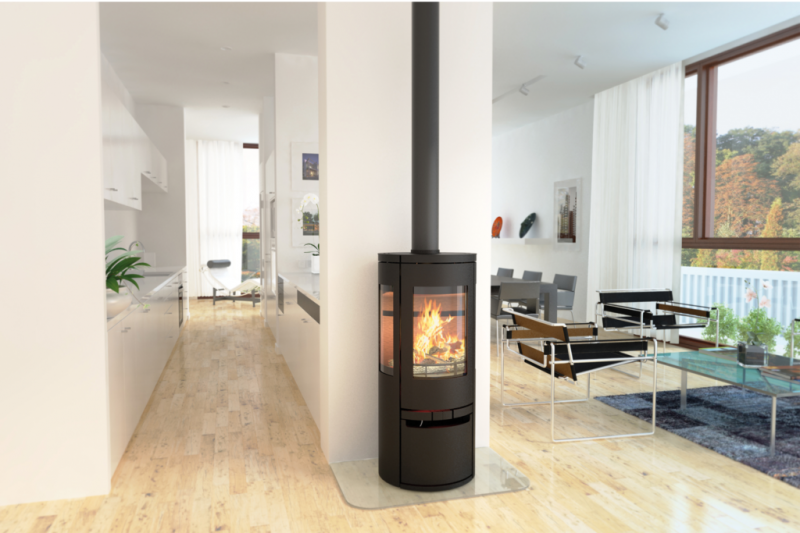 Poêle à bois sur le bassin d'Arcachon disponible rapidement