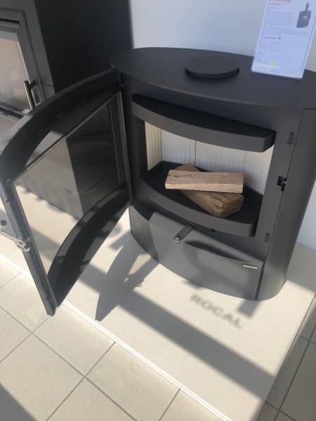 Poêle à bois Biscarrosse bûches 50cm