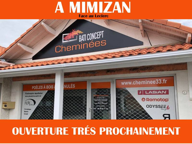 OUVERTURE MAGASIN DE CHEMINEES MIMIZAN