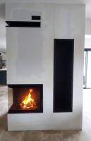 Notre zone d'activité pour ce service Achat cheminée design avec foyer métallique fermé